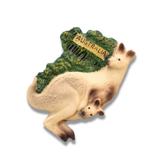 🇦🇺 Australia Kangaroo 3D Fridge Magnet 3D Magnet - WonderWonders