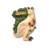 🇦🇺 Australia Kangaroo 3D Fridge Magnet 3D Magnet - WonderWonders