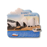🇦🇺 Australia Sydney Opera House 3D Magnet - WonderWonders