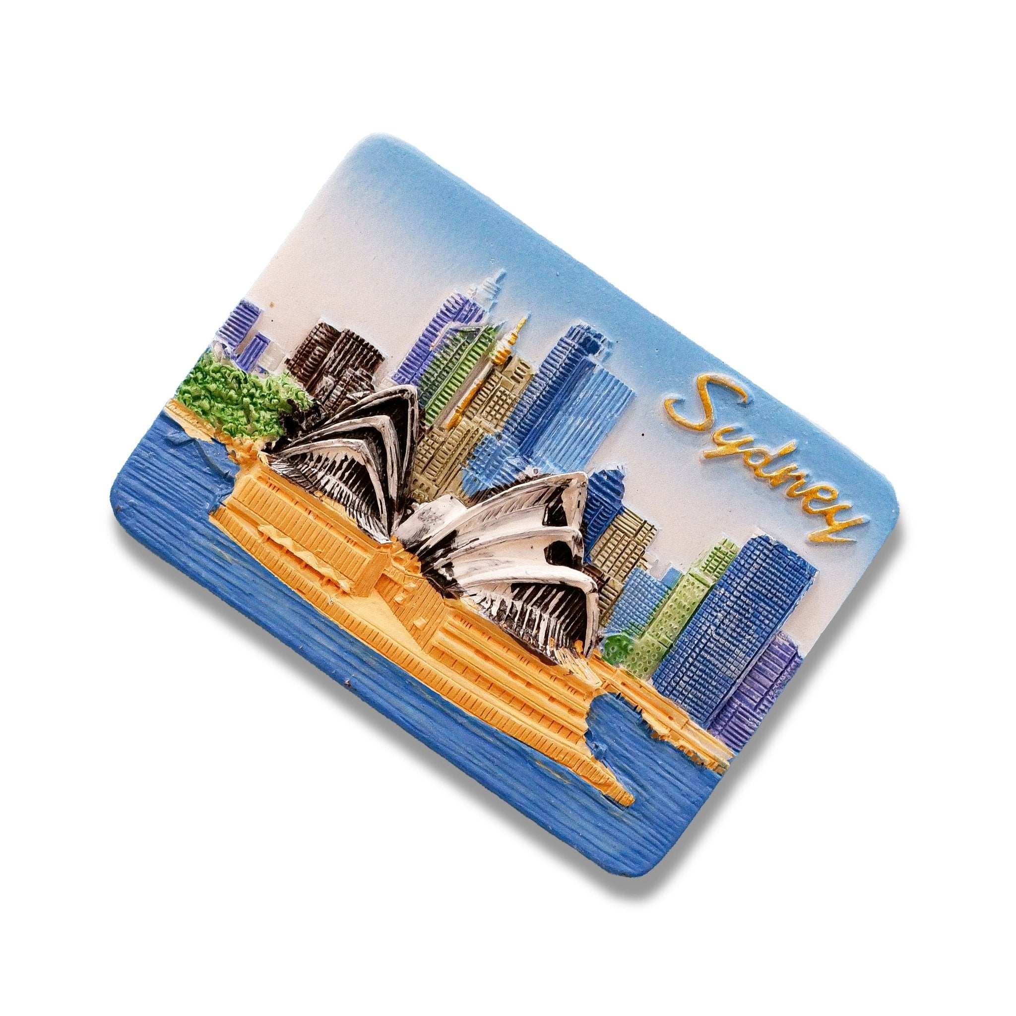 🇦🇺 Australia Sydney Opera House Skyline 3D Magnet - WonderWonders