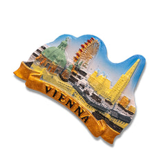 🇦🇹 Austria Vienna Cityscape 3D Magnet - WonderWonders