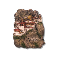 🇧🇹 Bhutan Tiger's Nest Monastery 3D Magnet - WonderWonders