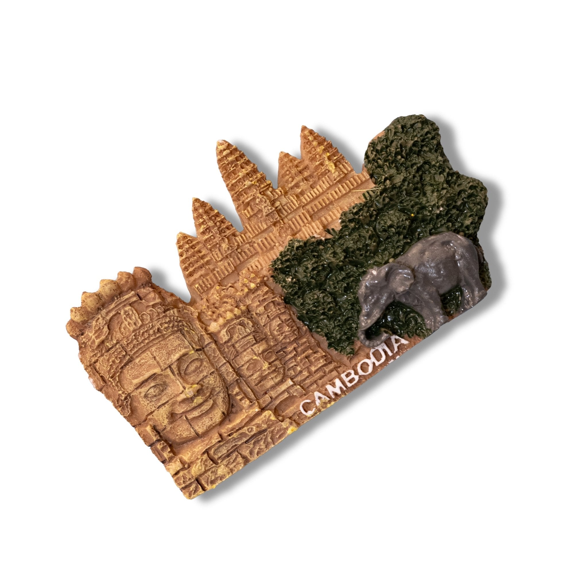 🇰🇭 Cambodia Angkor Wat 3D Magnet - WonderWonders
