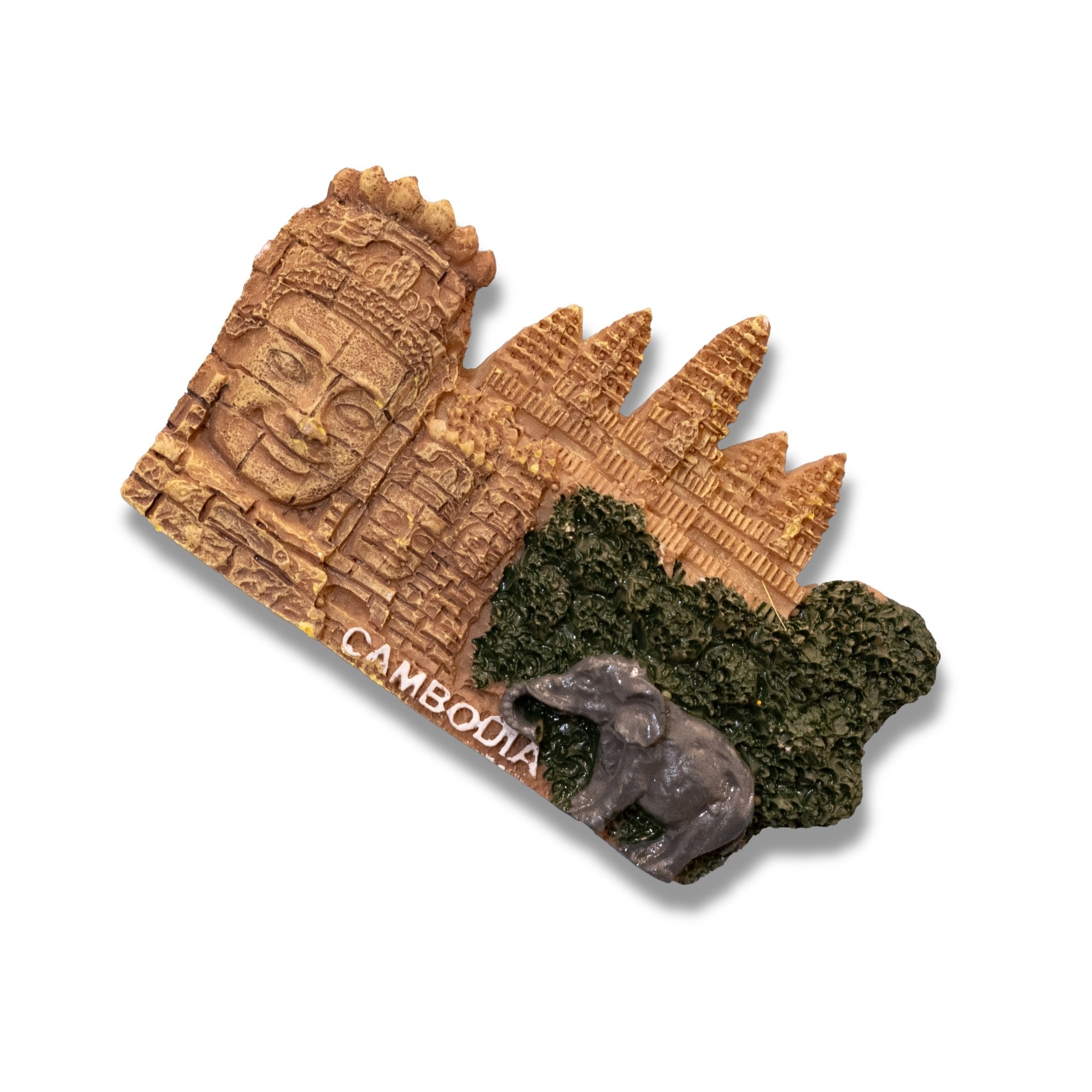 🇰🇭 Cambodia Angkor Wat 3D Magnet - WonderWonders