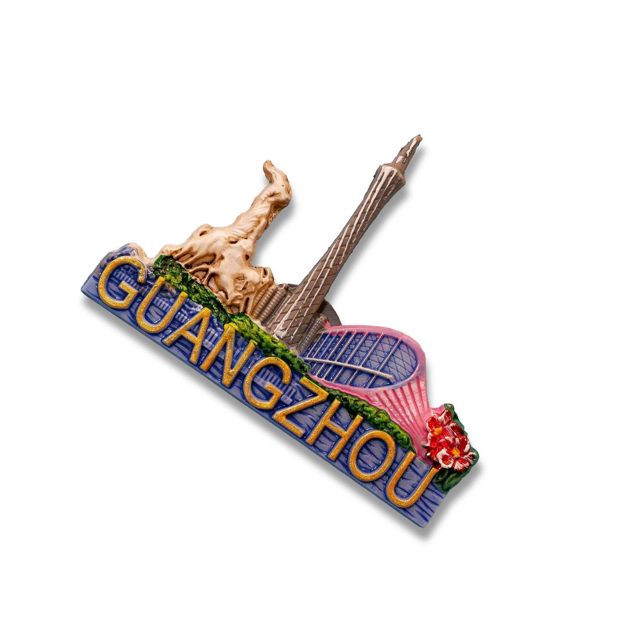 🇨🇳 China Guangzhou Landmark 3D Magnet - WonderWonders