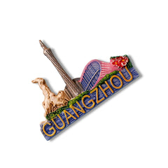 🇨🇳 China Guangzhou Landmark 3D Magnet - WonderWonders