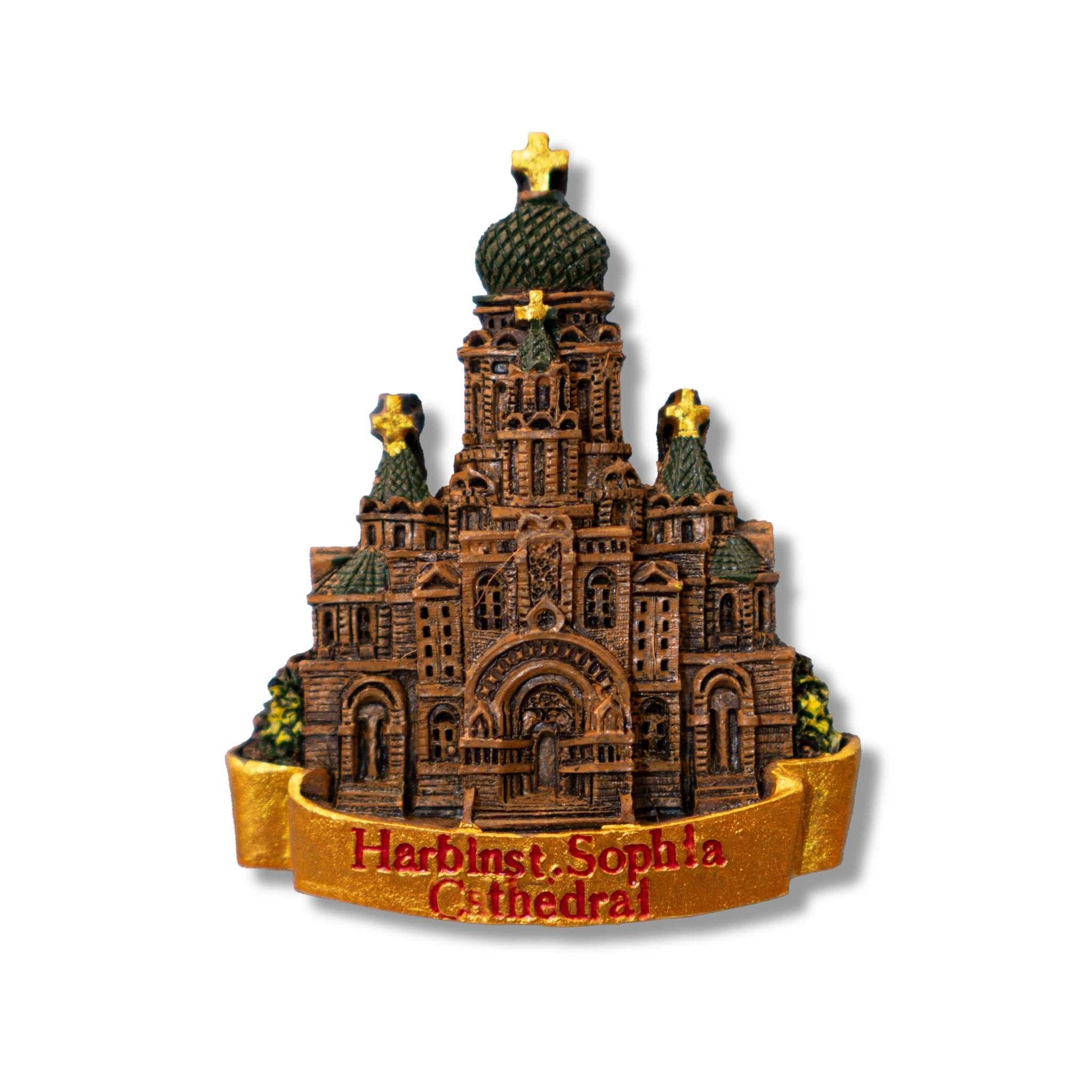 🇨🇳 China Harbin Sophia Cathedral 3D Magnet - WonderWonders