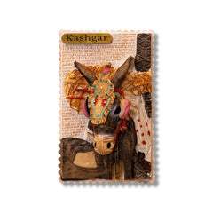 🇨🇳 China Kashgar Traditional Donkey 3D Magnet - WonderWonders