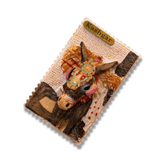 🇨🇳 China Kashgar Traditional Donkey 3D Magnet - WonderWonders