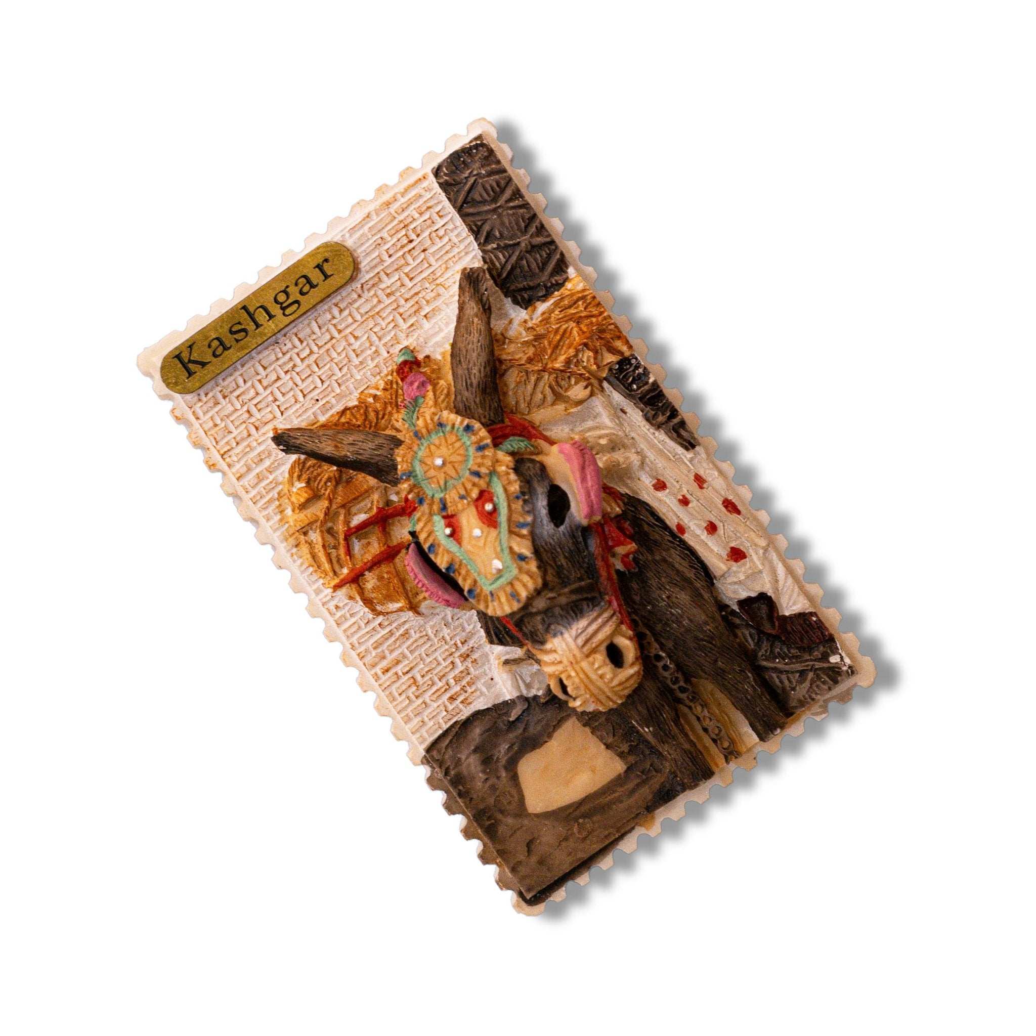 🇨🇳 China Kashgar Traditional Donkey 3D Magnet - WonderWonders