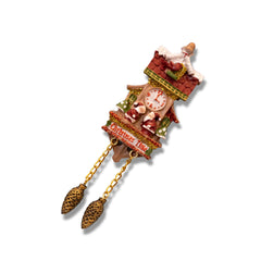 🎄 Christmas Cuckoo Clock Magnet 3D Magnet - WonderWonders