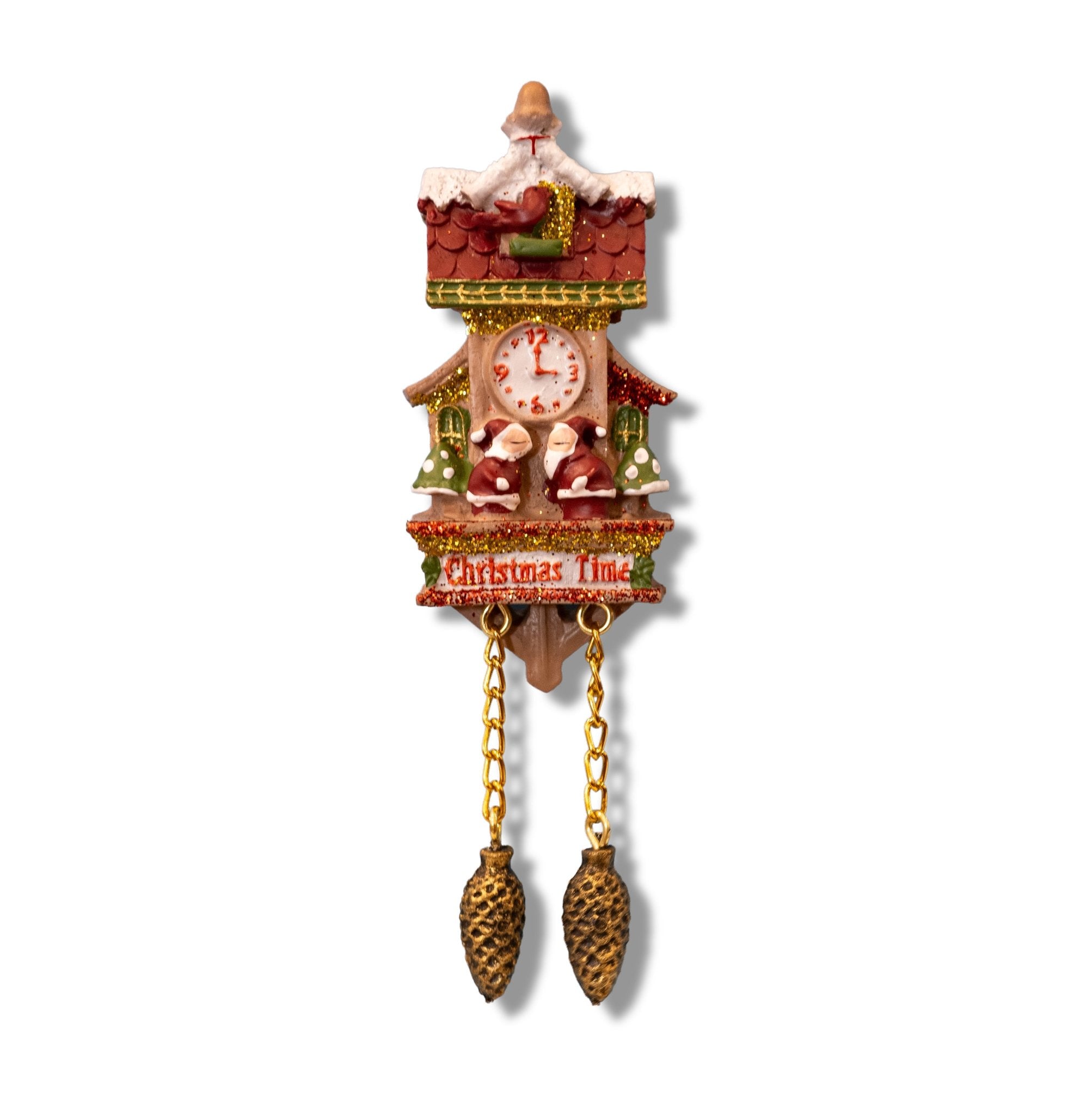 🎄 Christmas Cuckoo Clock Magnet 3D Magnet - WonderWonders