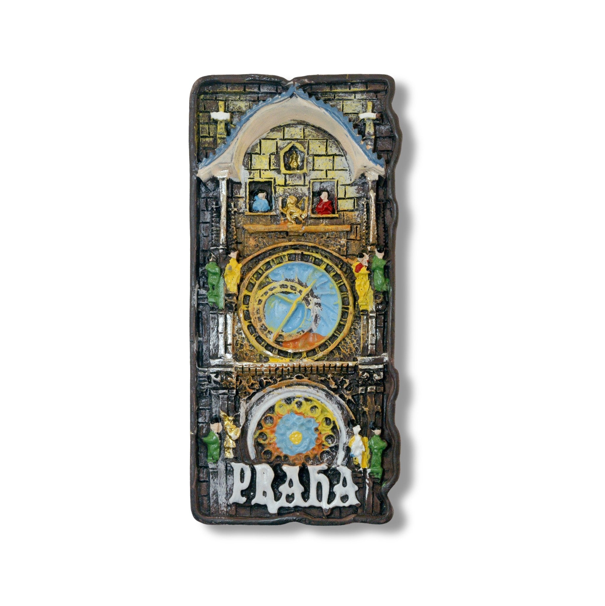 🇨🇿 Czech Republic Prague Astronomical Clock Magnet 3D Magnet - WonderWonders