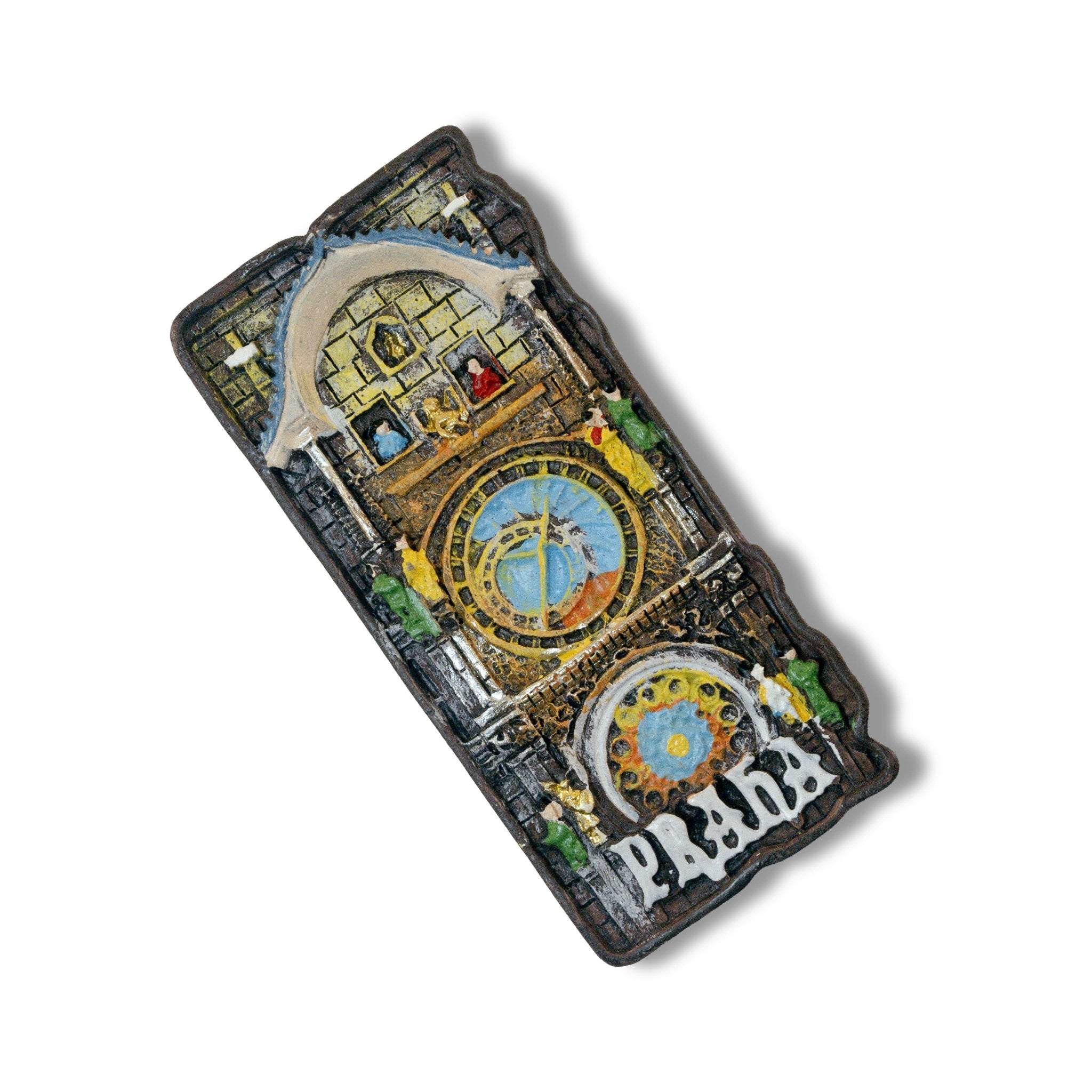 🇨🇿 Czech Republic Prague Astronomical Clock Magnet 3D Magnet - WonderWonders