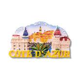 🇫🇷 France Côte d’Azur 3D Magnet with Nice Cannes Menton - WonderWonders