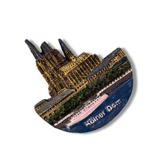 🇩🇪 Germany Cologne Cathedral 3D Magnet - WonderWonders