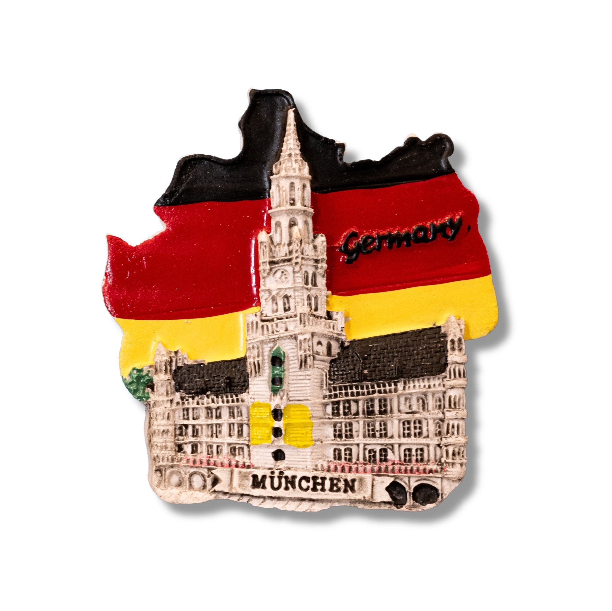 🇩🇪 Germany Munich Rathaus 3D Magnet - WonderWonders
