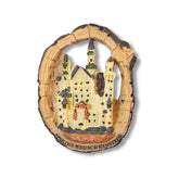 🇩🇪 Germany Neuschwanstein Castle Magnet (Framed) 3D Magnet - WonderWonders