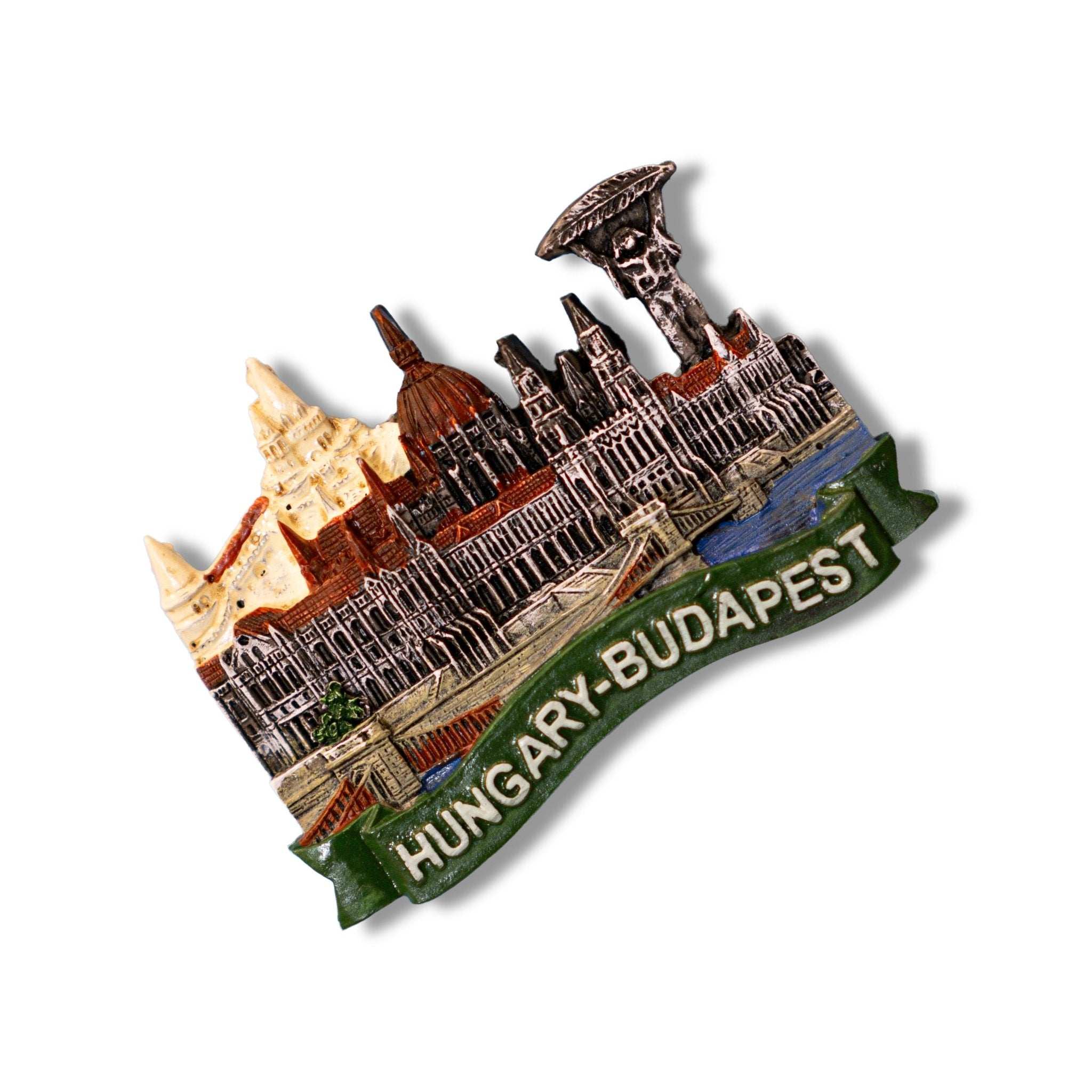 🇭🇺 Hungary Budapest Parliament View 3D Magnet - WonderWonders