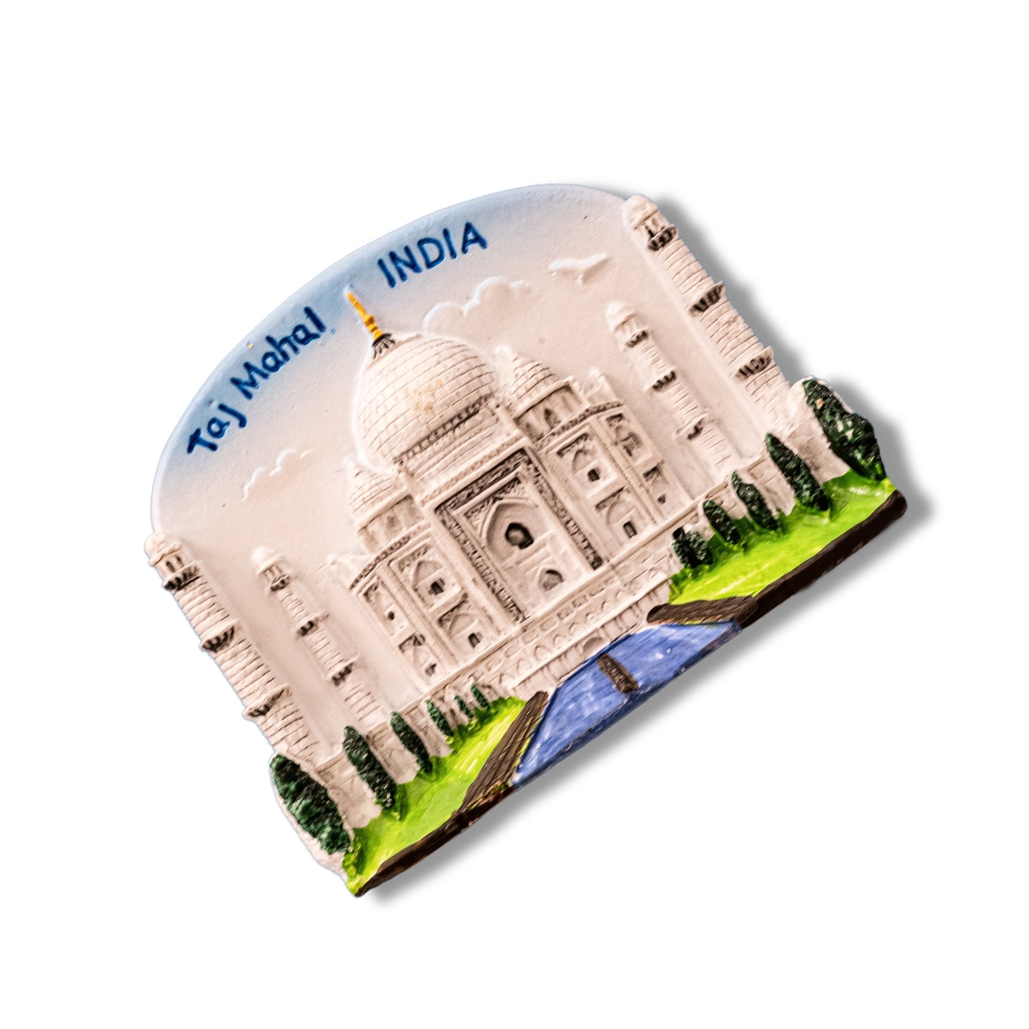 🇮🇳 India Taj Mahal 3D Monument Magnet 3D Magnet - WonderWonders