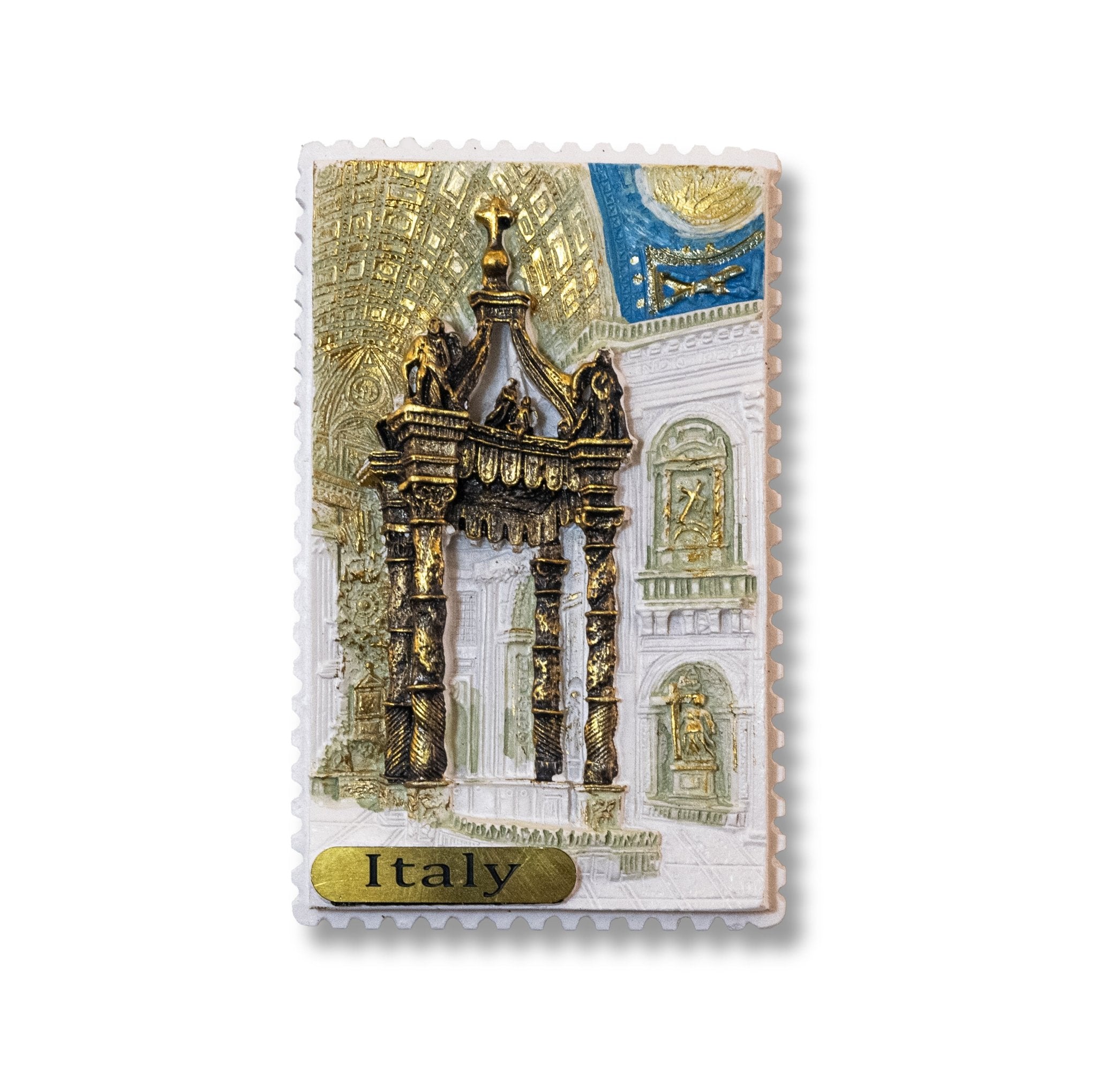 🇮🇹 Italy Basilica Interior 3D Magnet - WonderWonders
