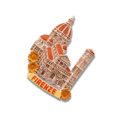 🇮🇹 Italy Florence Duomo Cathedral 3D Magnet - WonderWonders