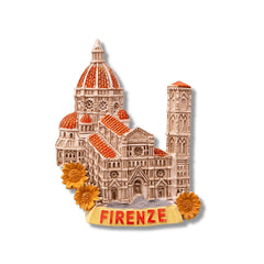 🇮🇹 Italy Florence Duomo Cathedral 3D Magnet - WonderWonders