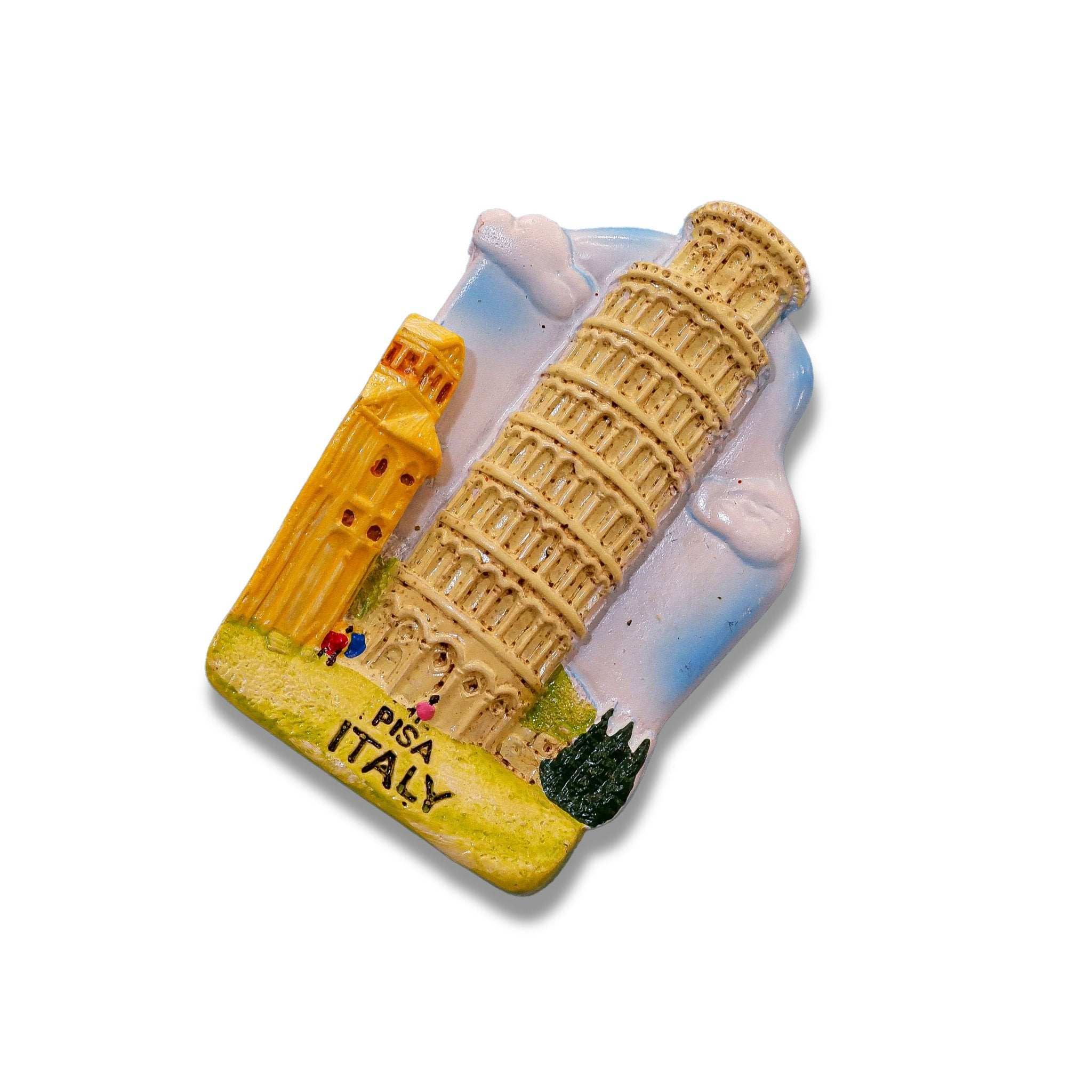 🇮🇹 Italy Pisa Leaning Tower 3D Magnet - WonderWonders