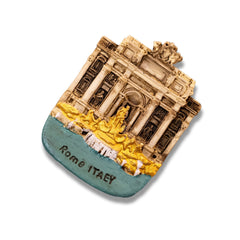 🇮🇹 Italy Rome Trevi Fountain 3D Magnet - WonderWonders