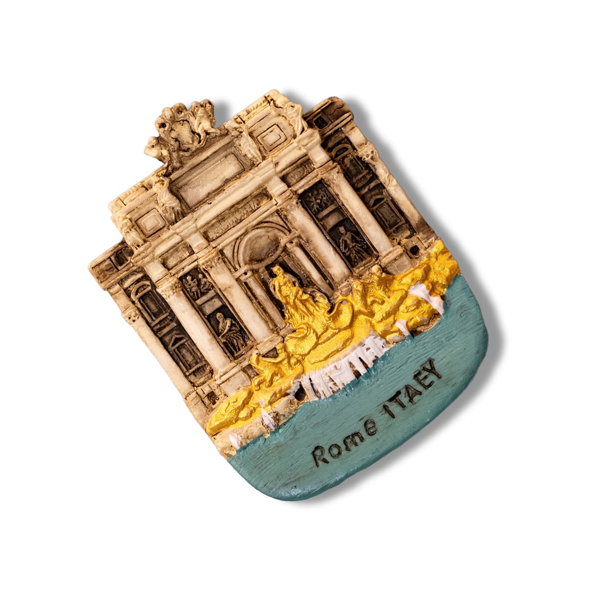 🇮🇹 Italy Rome Trevi Fountain 3D Magnet - WonderWonders