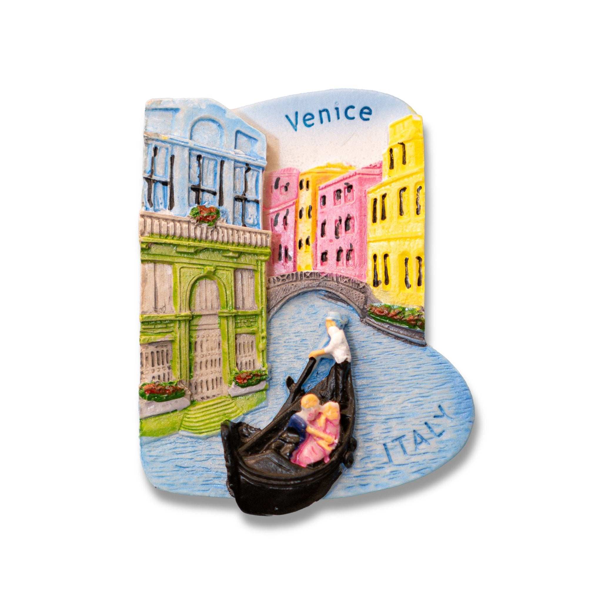 🇮🇹 Italy Venice Gondola Canal 3D Magnet - WonderWonders
