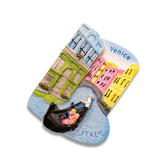 🇮🇹 Italy Venice Gondola Canal 3D Magnet - WonderWonders