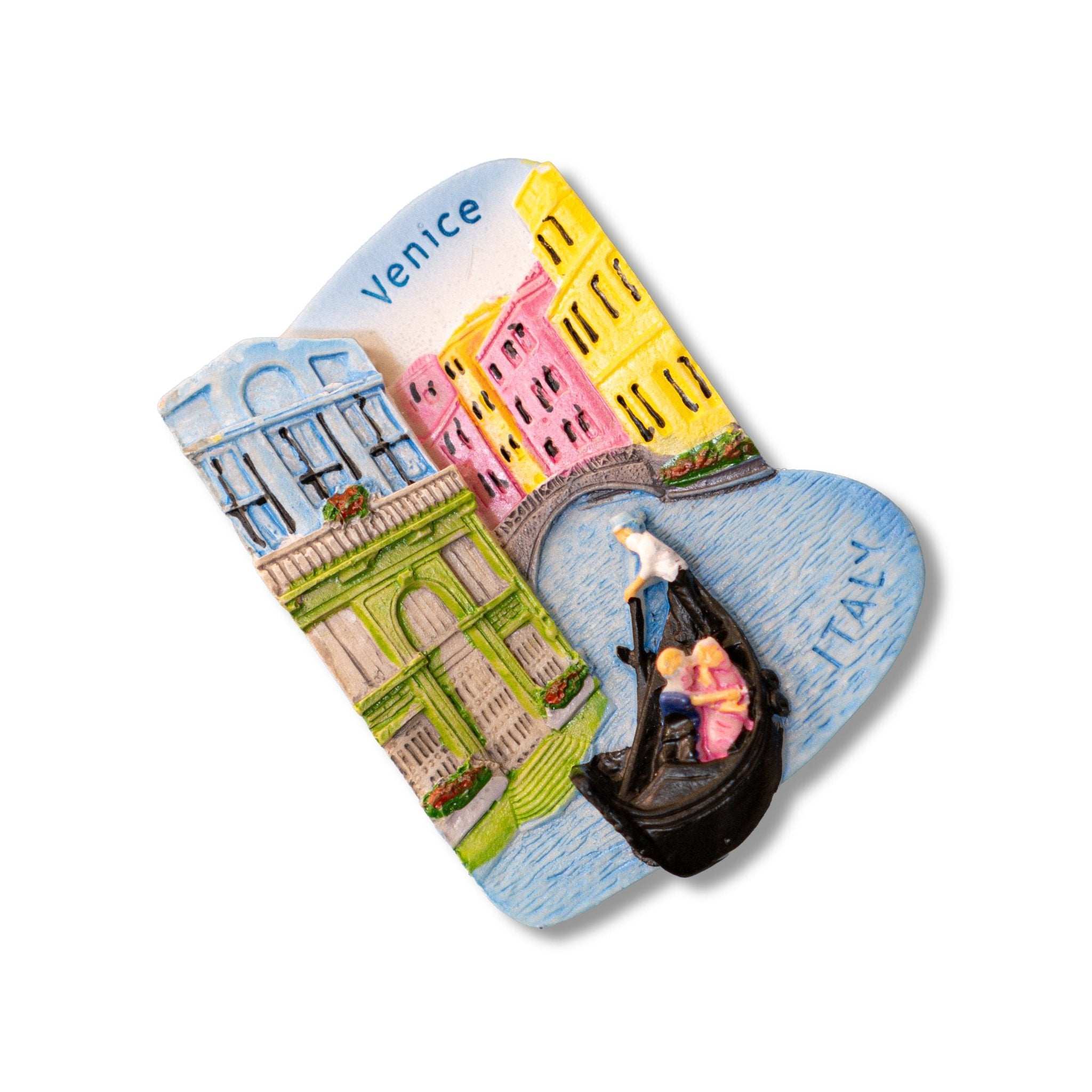🇮🇹 Italy Venice Gondola Canal 3D Magnet - WonderWonders