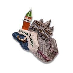 🇮🇹 Italy Venice St. Mark’s Square 3D Magnet - WonderWonders