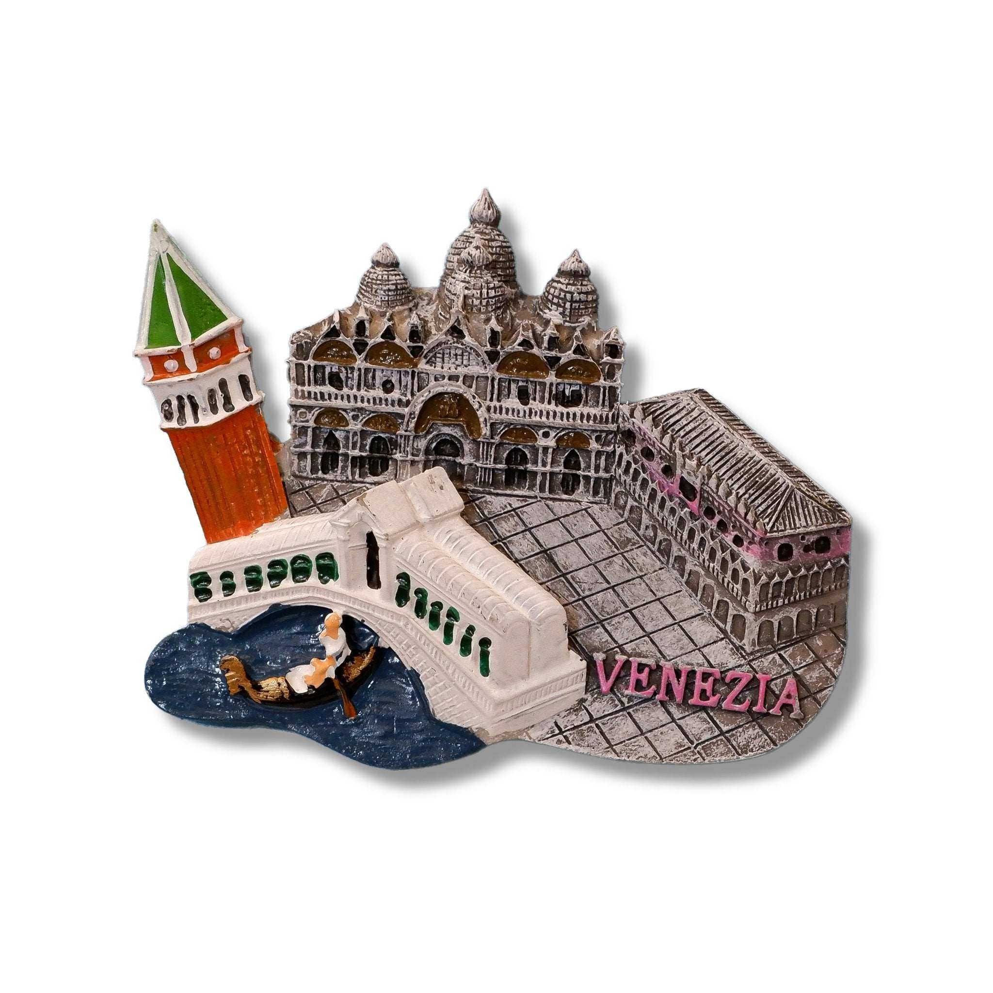 🇮🇹 Italy Venice St. Mark’s Square 3D Magnet - WonderWonders