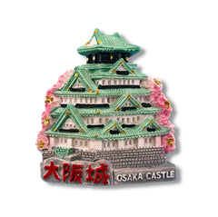 🇯🇵 Japan Osaka Castle 3D Magnet - WonderWonders