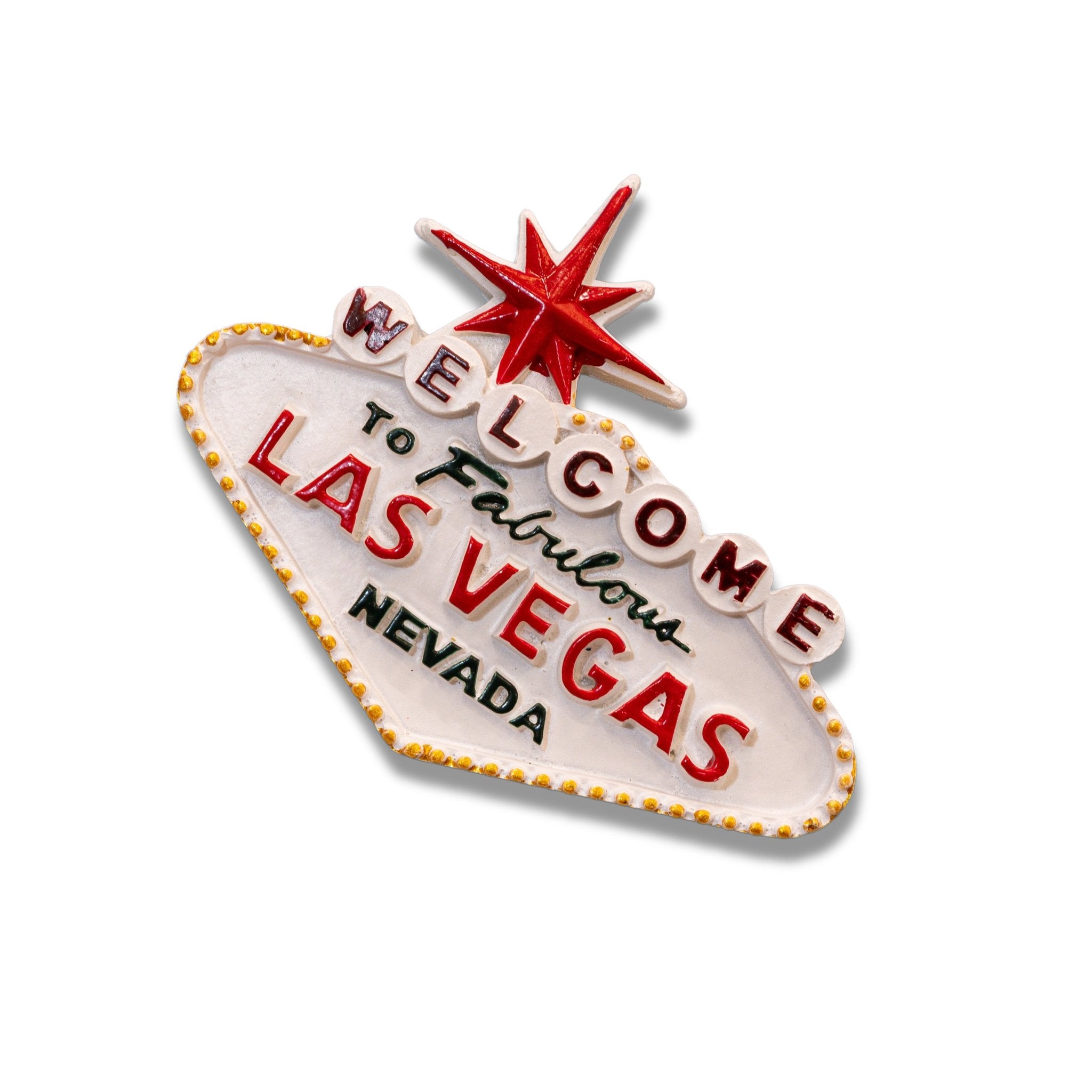 🇺🇸 Las Vegas Welcome Sign 3D Magnet - WonderWonders
