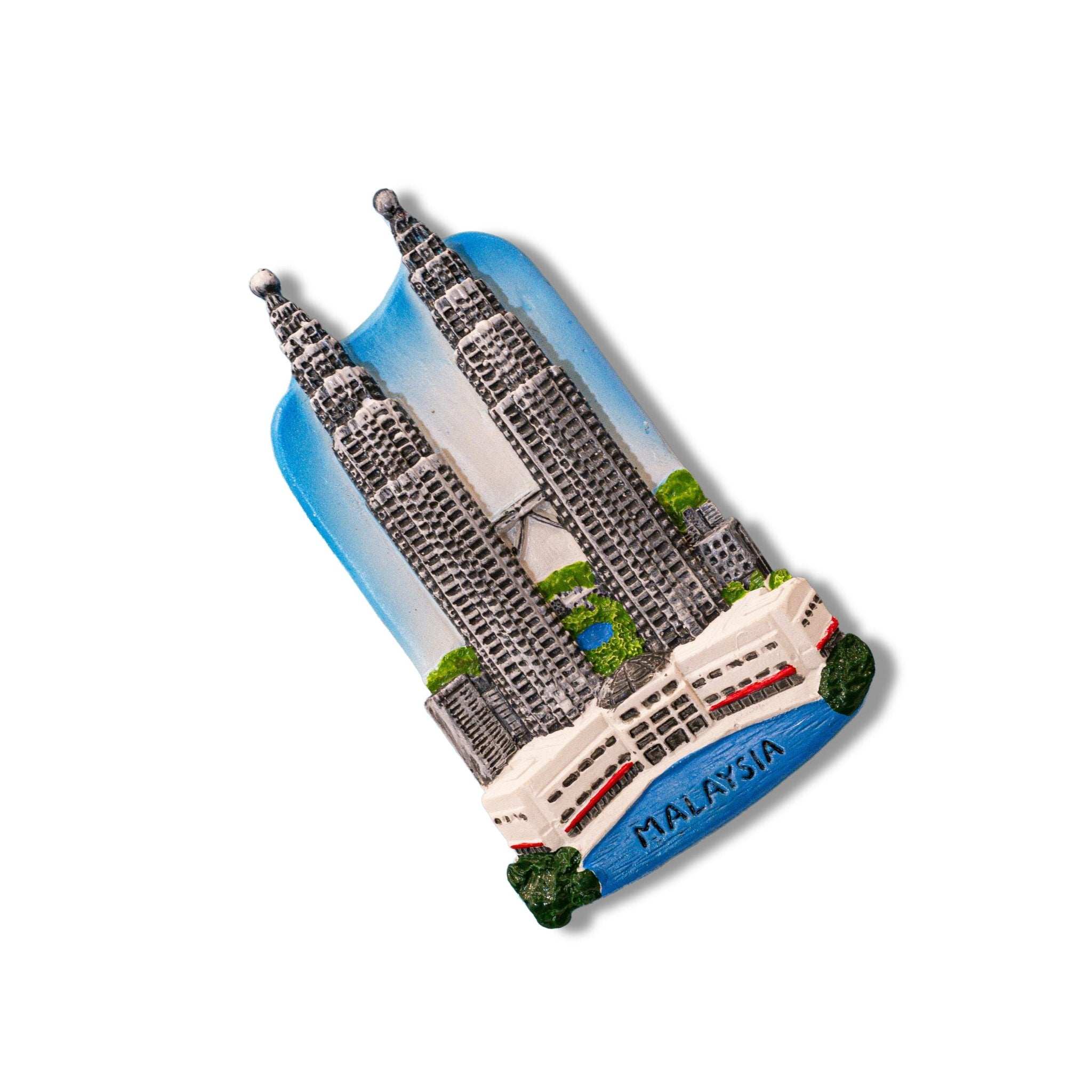 🇲🇾 Malaysia Petronas Towers 3D Magnet - WonderWonders