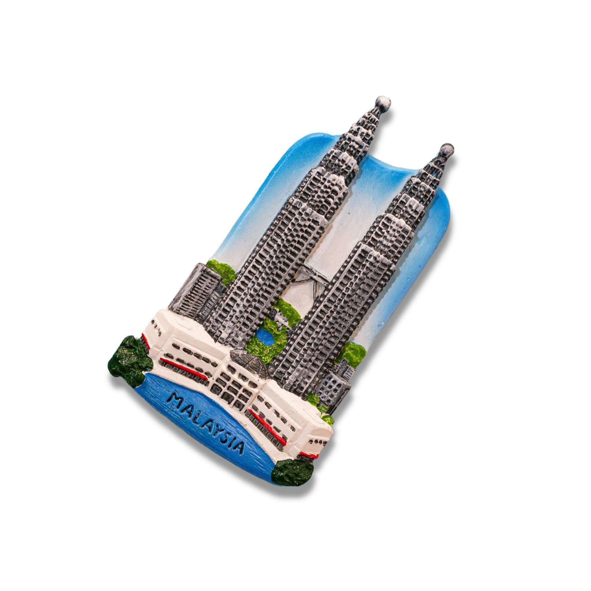 🇲🇾 Malaysia Petronas Towers 3D Magnet - WonderWonders