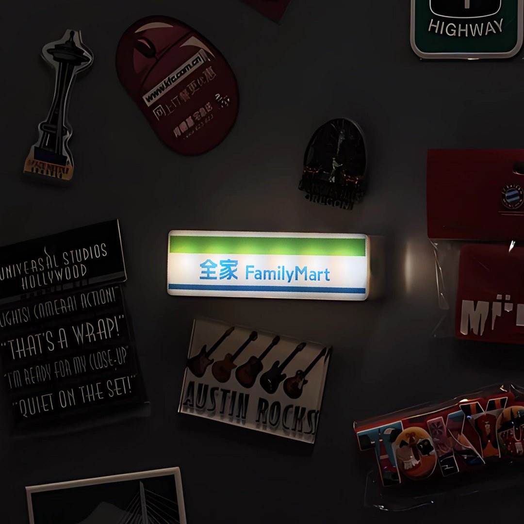 Mini Convenience Store fridge magnet stickers - WonderWonders