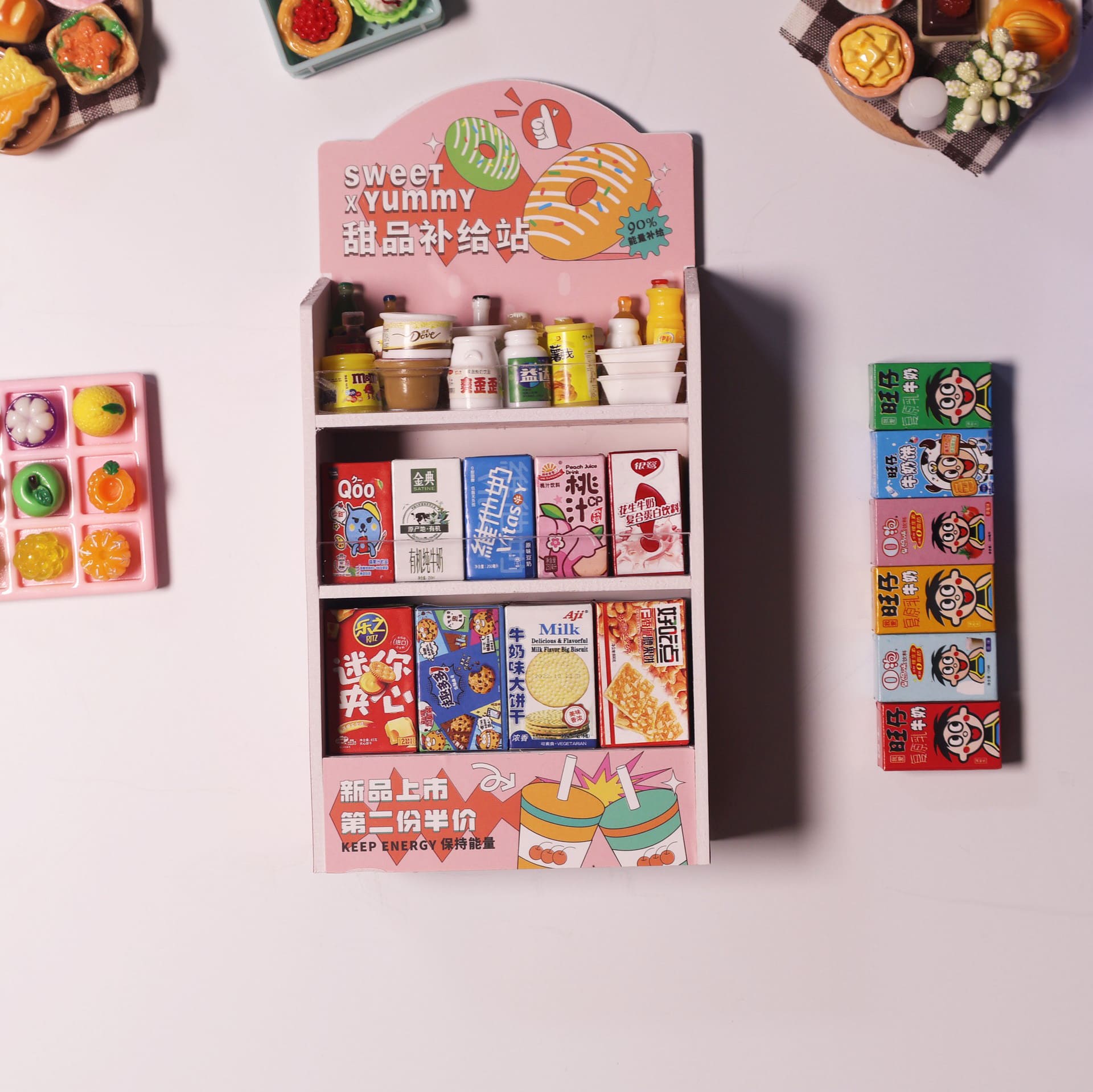 🧊 Miniature Supermarket Freezer Fridge Magnet - WonderWonders