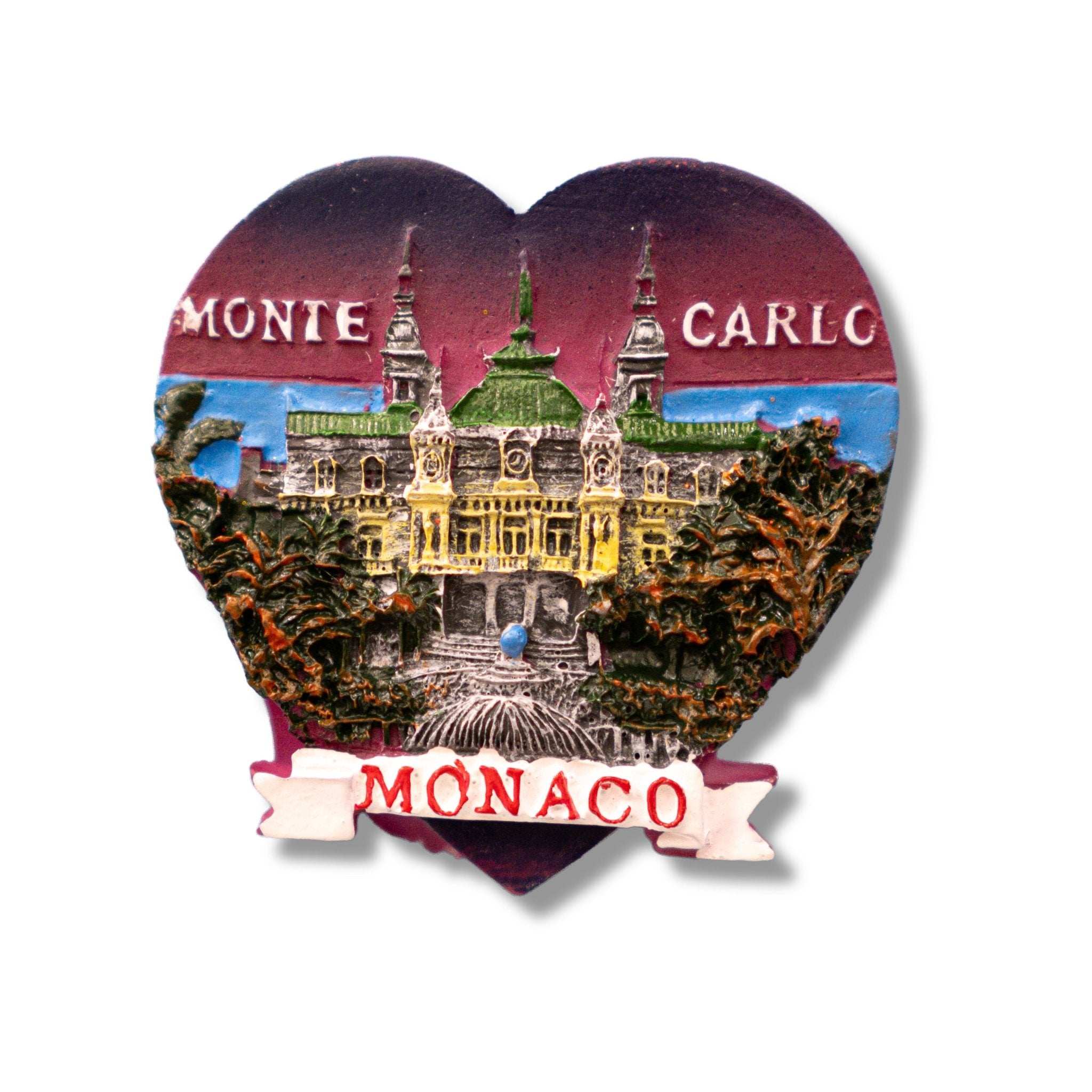 🇲🇨 Monaco Monte Carlo 3D Magnet - WonderWonders