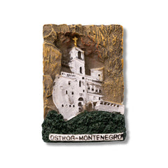 🇲🇪 Montenegro Ostrog Monastery 3D Magnet - WonderWonders