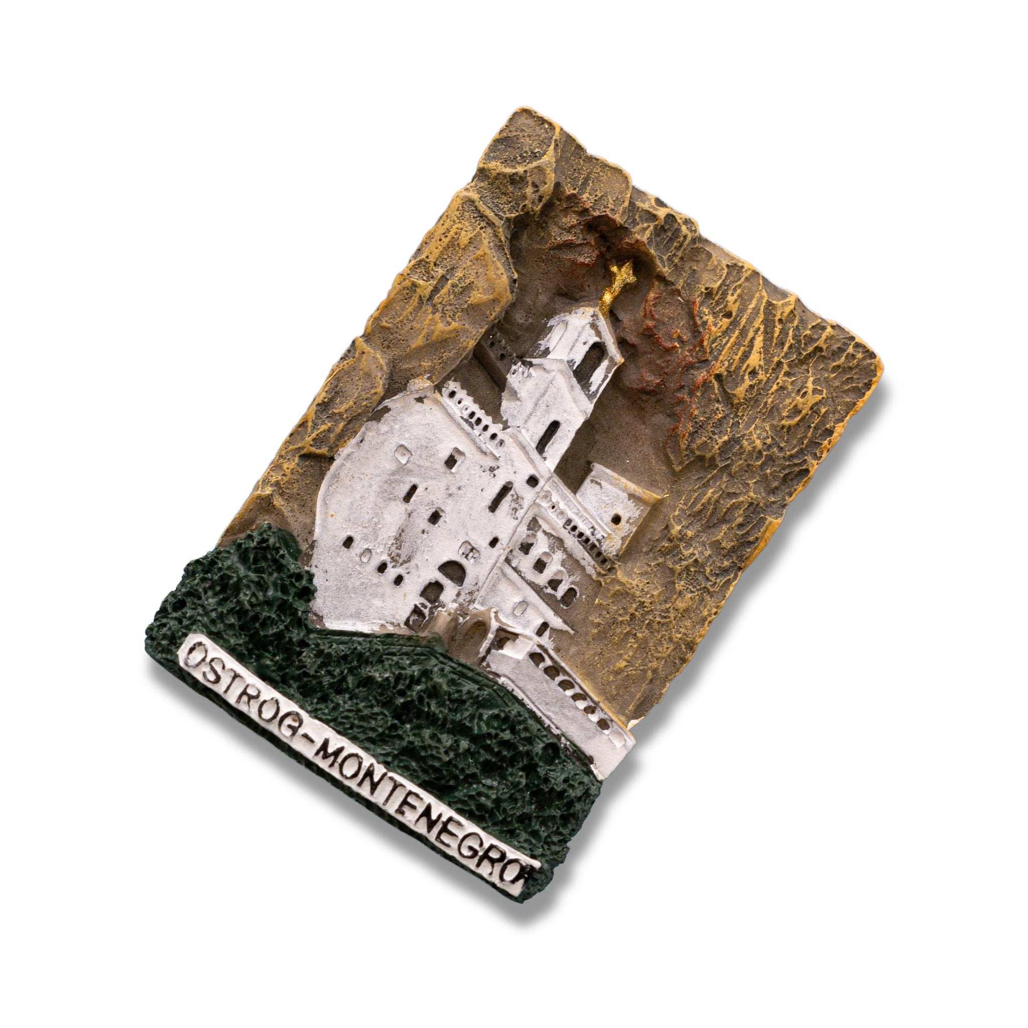 🇲🇪 Montenegro Ostrog Monastery 3D Magnet - WonderWonders