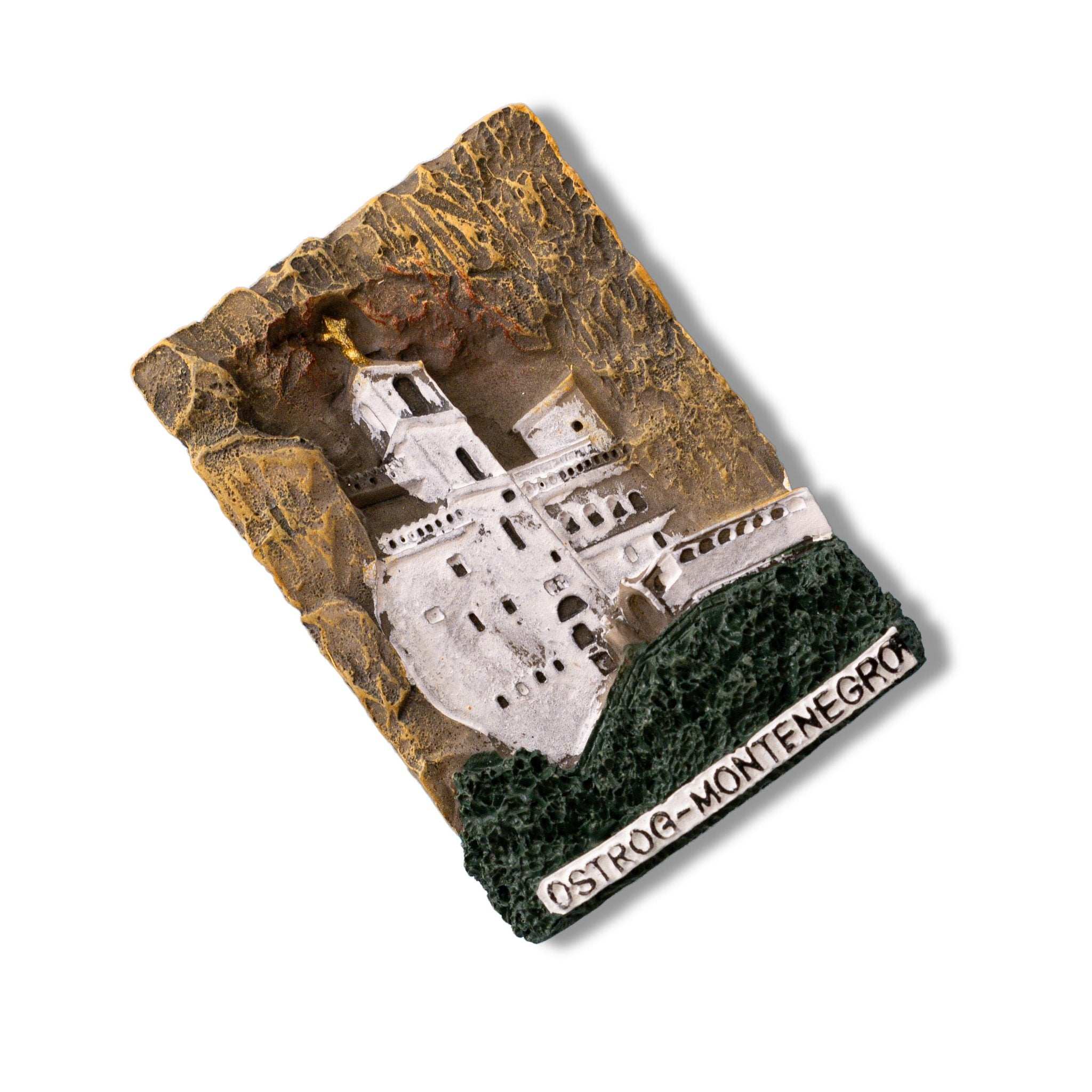 🇲🇪 Montenegro Ostrog Monastery 3D Magnet - WonderWonders
