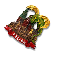 🇵🇱 Poland Krakow Wawel Castle 3D Magnet - WonderWonders
