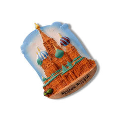 🇷🇺 Russia Moscow Saint Basil’s Cathedral 3D Magnet - WonderWonders