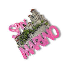 🇸🇲 San Marino Castle 3D Magnet - WonderWonders