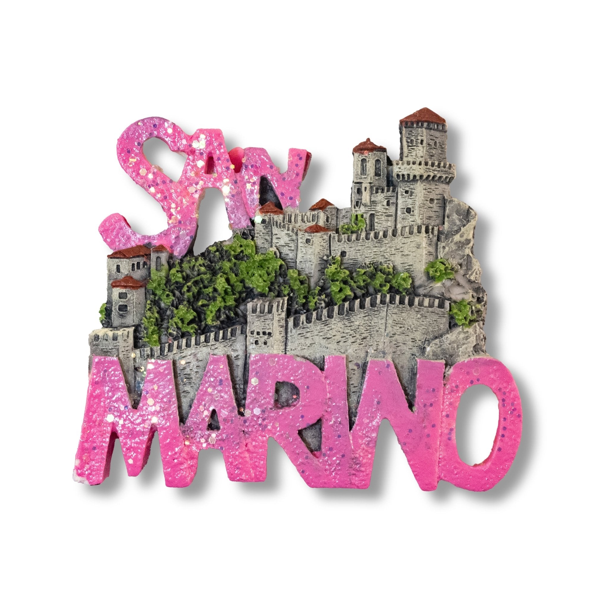 🇸🇲 San Marino Castle 3D Magnet - WonderWonders
