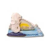 🇸🇬 Singapore Merlion & Marina Bay 3D Magnet - WonderWonders